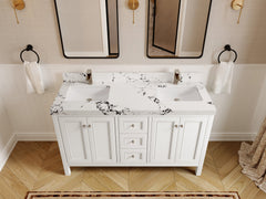 Nashville 60 in. W x 22 in. D Double Sink Bathroom Vanity - photo 48