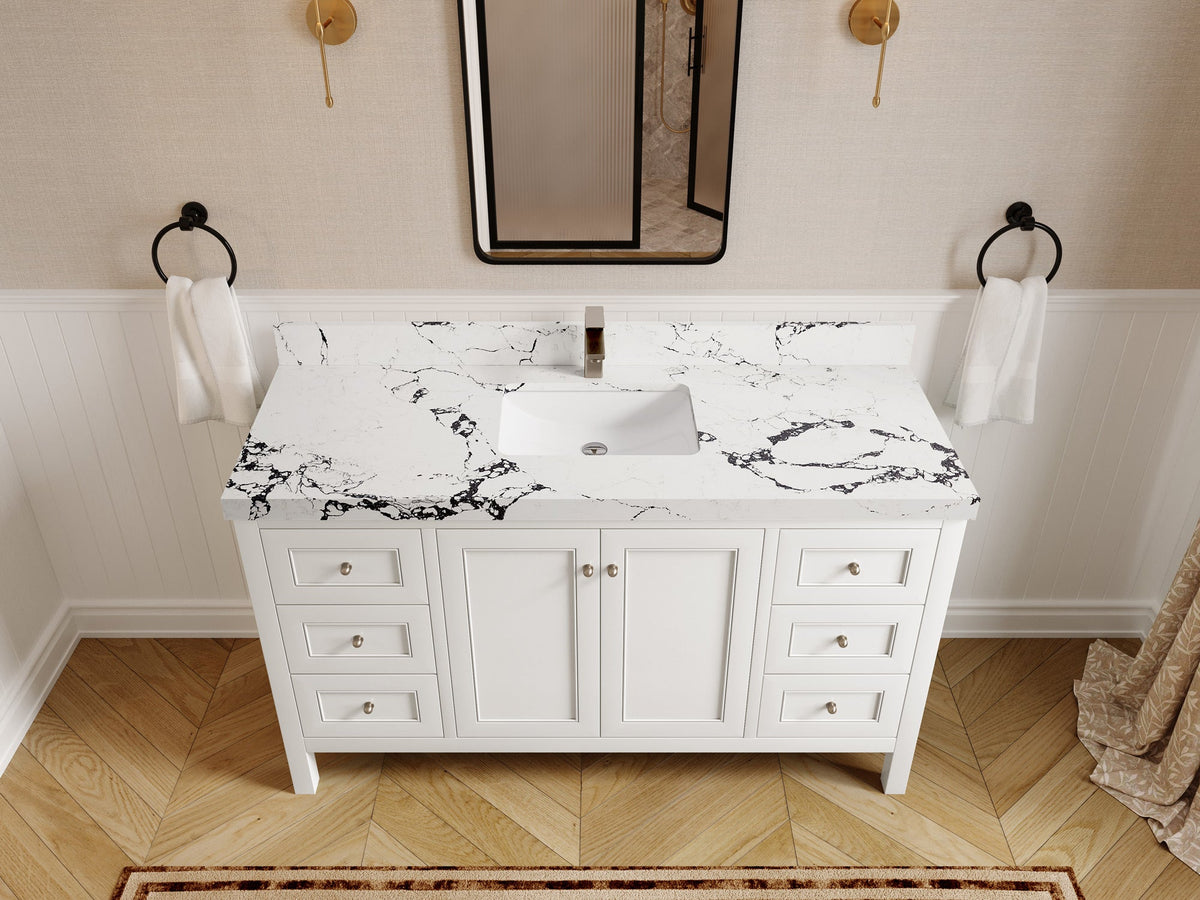 Nashville 60 in. W x 22 in. D Single Sink Bathroom Vanity