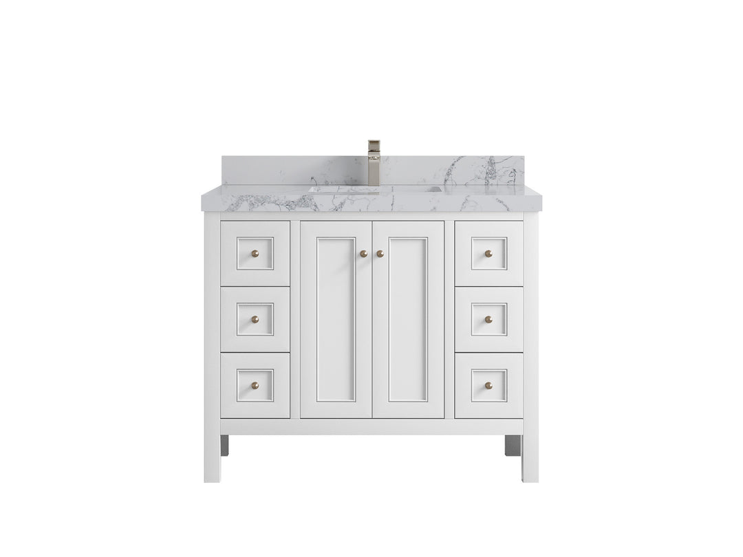Nashville 42 in. W x 22 in. D Single Sink Bathroom Vanity