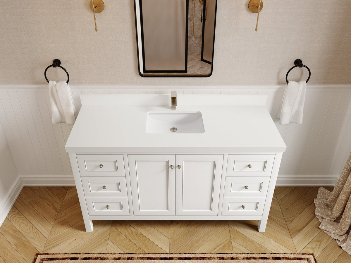 Nashville 60 in. W x 22 in. D Single Sink Bathroom Vanity