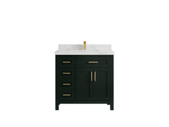 Cambridge 36 in. W x 22 in. D Single Center Sink Bathroom vanity - photo 22