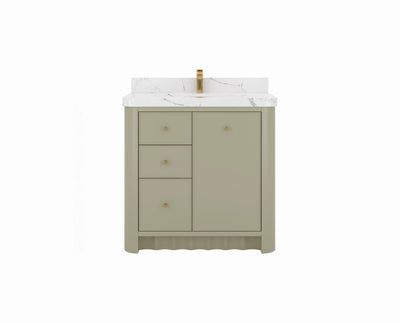 Orlando 36 in. W x 22 in. D Center Sink Bathroom Vanity - Willow Bath and Vanity