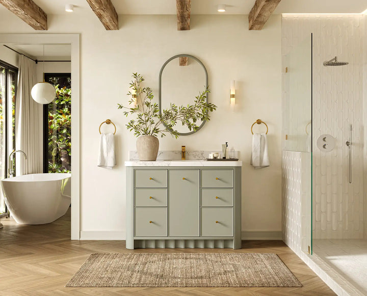 Orlando 48 in. W x 22 in. D Single Sink Bathroom Vanity - photo 5