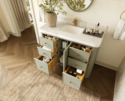 Orlando 48 in. W x 22 in. D Single Sink Bathroom Vanity
