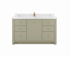 Orlando 60 in. W x 22 in. D Single Sink Bathroom Vanity - photo 1