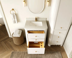 Orlando 30 in. W x 22 in. D Single Sink Bathroom Vanity - photo 4