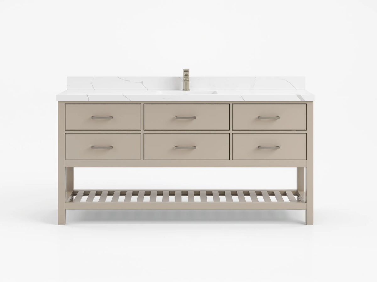 Parker 72 in. W x 22 in. D Single Sink Bathroom Vanity