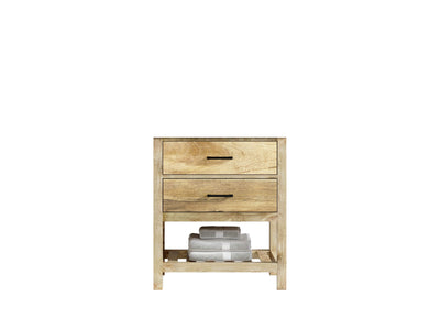Parker Mango Wood 30 in. W x 22 in. D Single Sink Bathroom Vanity