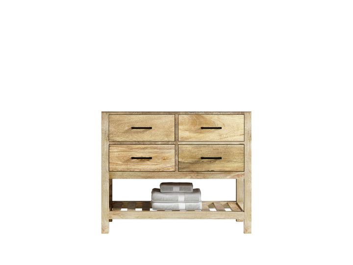 Parker Mango Wood 42 in. W x 22 in. D Single Sink Bathroom Vanity - photo 5