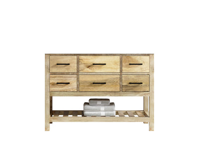 Parker Mango Wood 48 in. W x 22 in. D Single Sink Bathroom Vanity