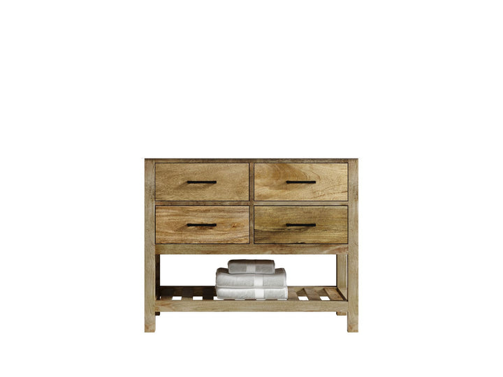 Parker Mango Wood 42 in. W x 22 in. D Single Sink Bathroom Vanity - photo 6