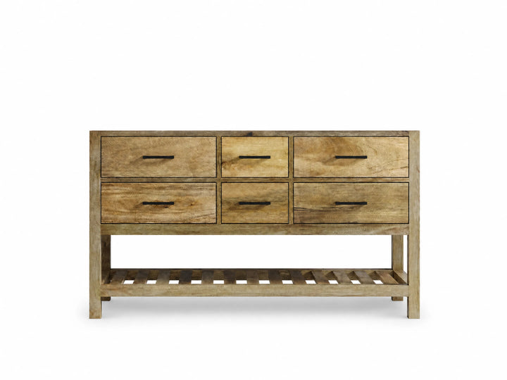Parker Mango Wood 60 in. W x 22 in. D Double Sink Bathroom Vanity - photo 7