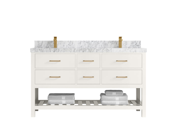 Parker 60 in. W x 22 in. D Double Sink Bathroom Vanity - photo 8