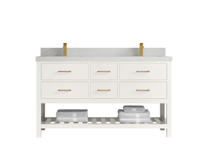 Parker 60 in. W x 22 in. D Double Sink Bathroom Vanity - photo 10