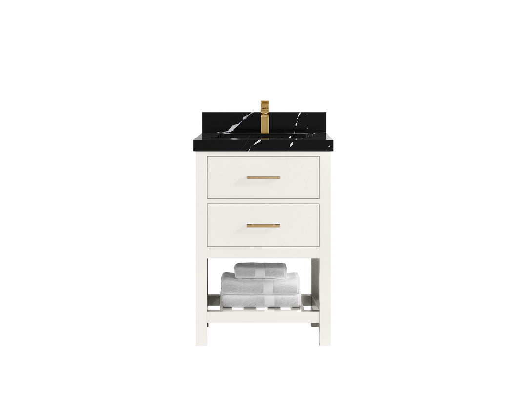 Parker 24 in. W x 22 in. D Single Sink Bathroom Vanity