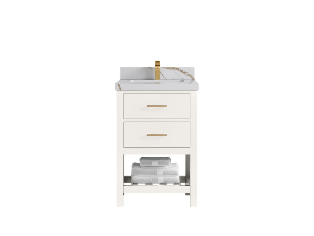 Parker 24 in. W x 22 in. D Single Sink Bathroom Vanity