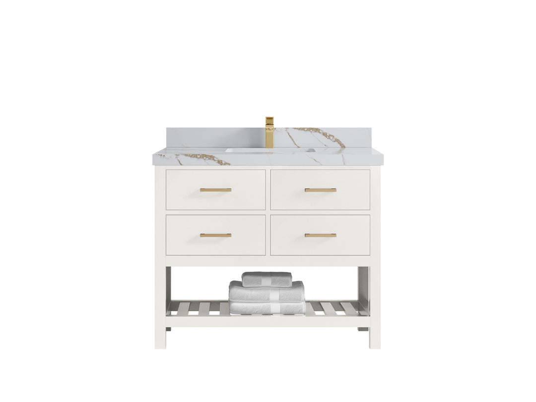 Parker 42 in. W x 22 in. D Single Sink Bathroom Vanity