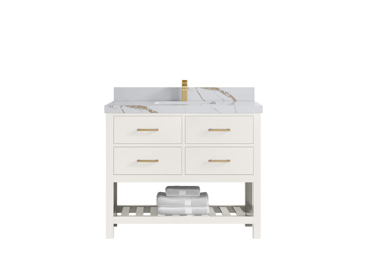 Parker 42 in. W x 22 in. D Single Sink Bathroom Vanity - photo 26