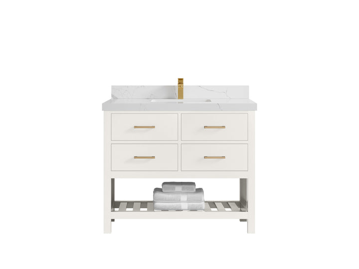 Parker 42 in. W x 22 in. D Single Sink Bathroom Vanity - photo 14