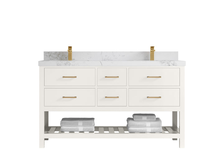 Parker 60 in. W x 22 in. D Double Sink Bathroom Vanity - photo 18