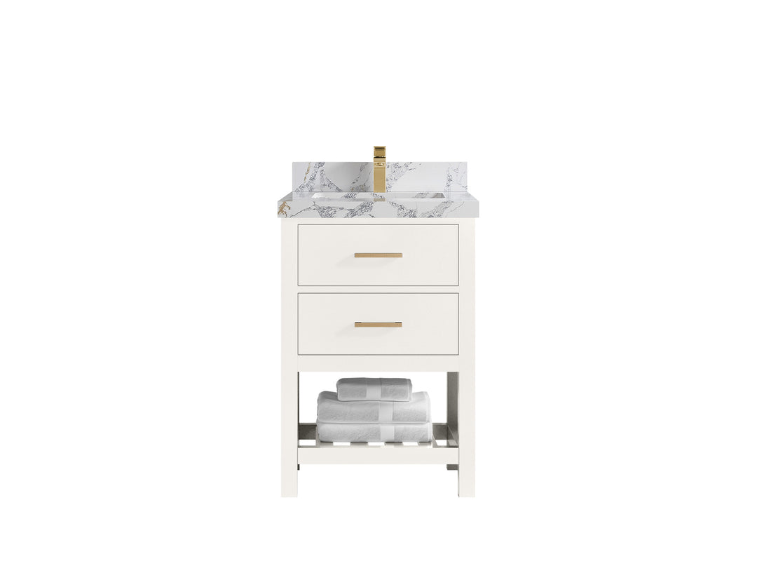 Parker 24 in. W x 22 in. D Single Sink Bathroom Vanity