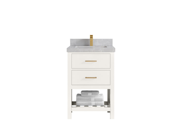 Parker 24 in. W x 22 in. D Single Sink Bathroom Vanity - photo 28