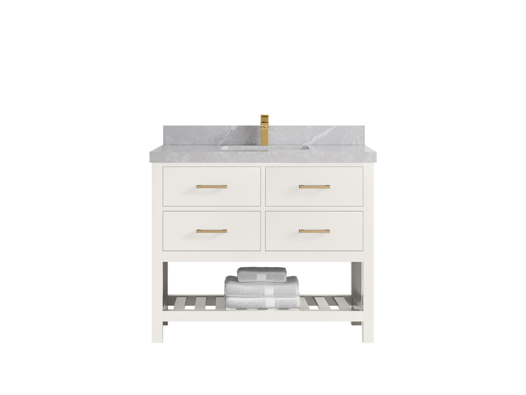 Parker 42 in. W x 22 in. D Single Sink Bathroom Vanity