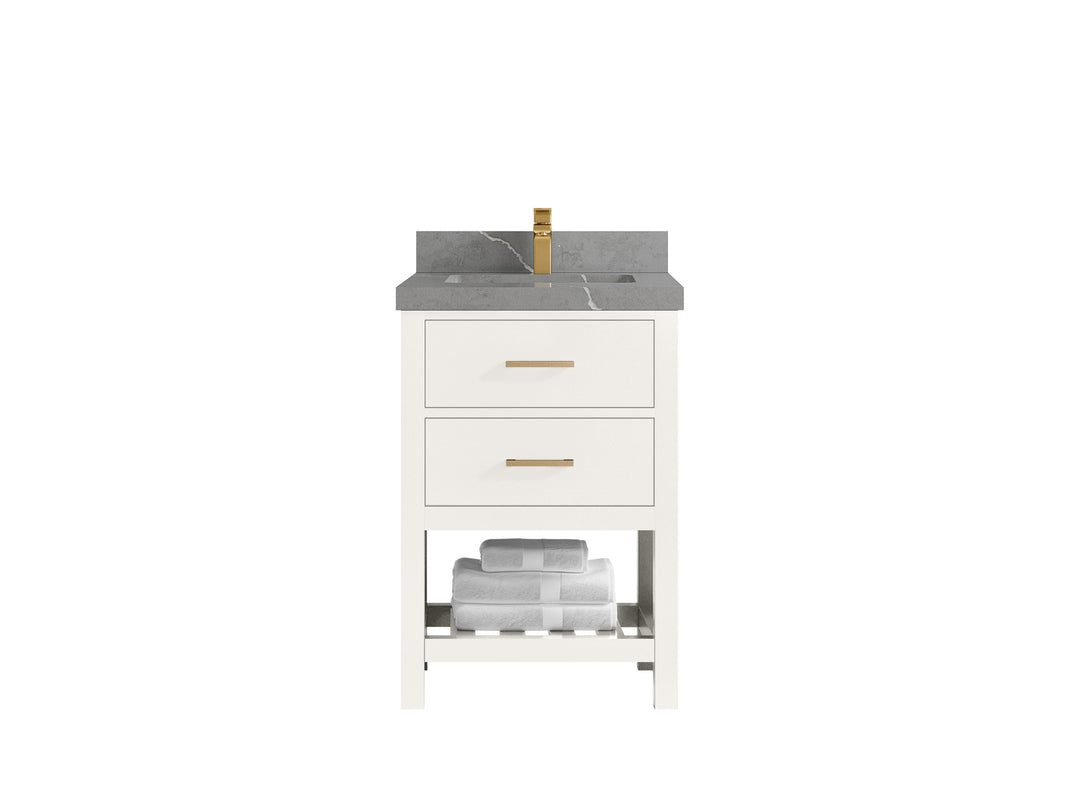Parker 24 in. W x 22 in. D Single Sink Bathroom Vanity