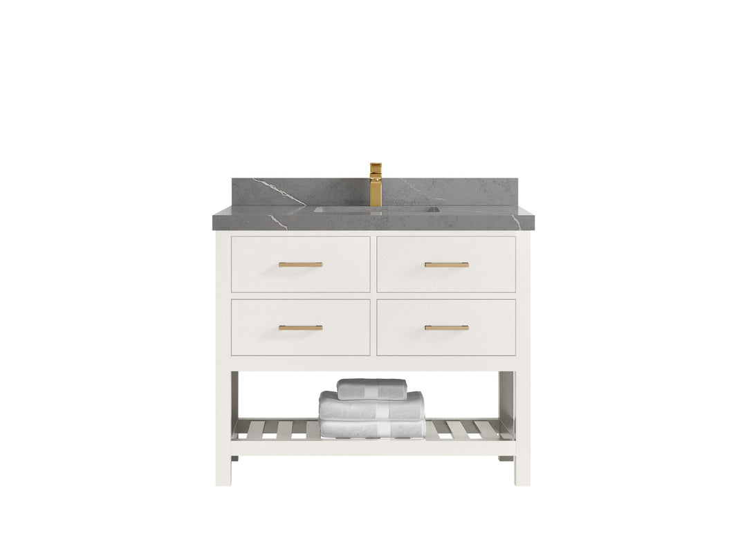 Parker 42 in. W x 22 in. D Single Sink Bathroom Vanity