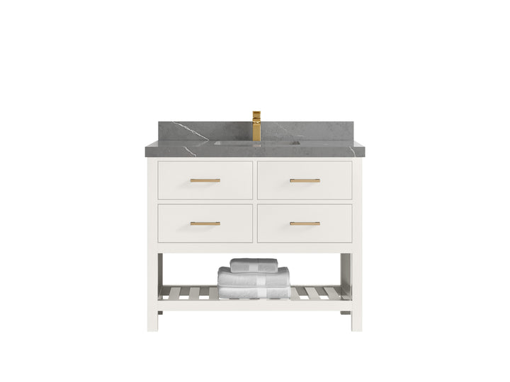 Parker 42 in. W x 22 in. D Single Sink Bathroom Vanity - photo 20