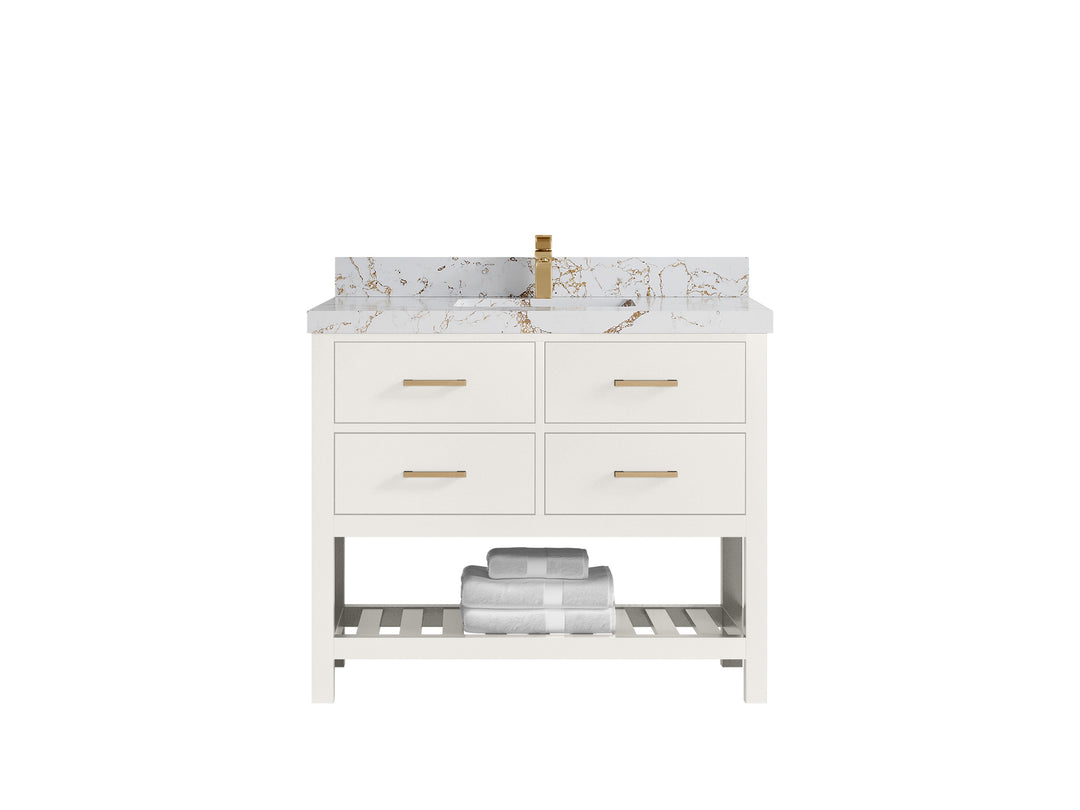 Parker 42 in. W x 22 in. D Single Sink Bathroom Vanity