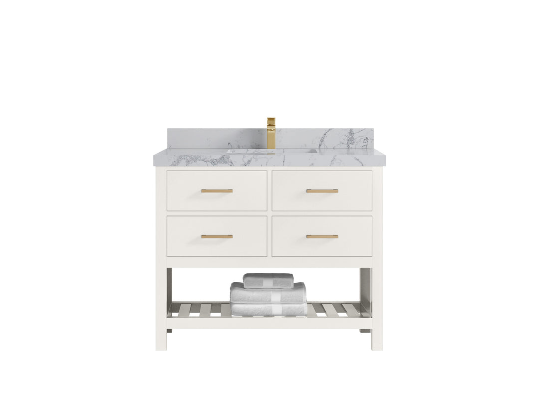 Parker 42 in. W x 22 in. D Single Sink Bathroom Vanity