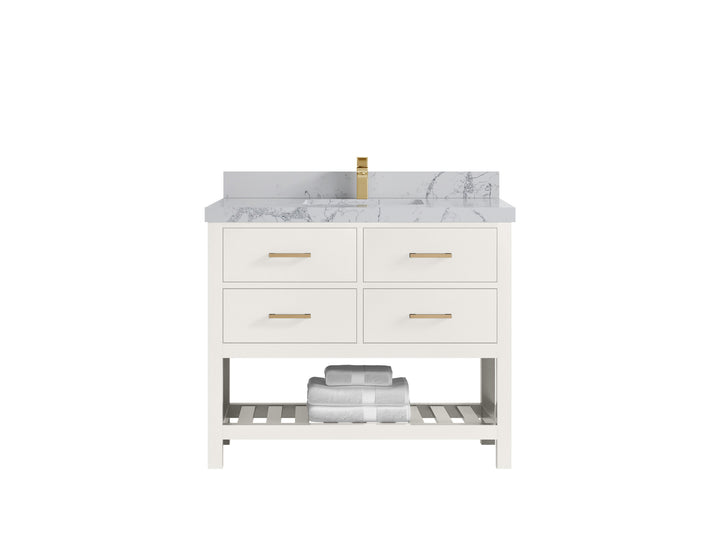 Parker 42 in. W x 22 in. D Single Sink Bathroom Vanity - photo 22