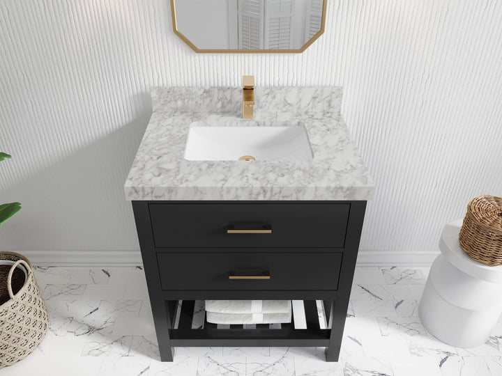 Parker 30 in. W x 22 in. D Single Sink Bathroom Vanity - photo 19