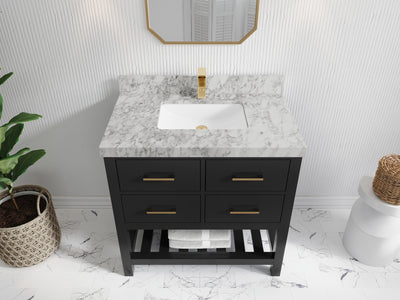 Parker 36 in. W x 22 in. D Single Sink Bathroom Vanity
