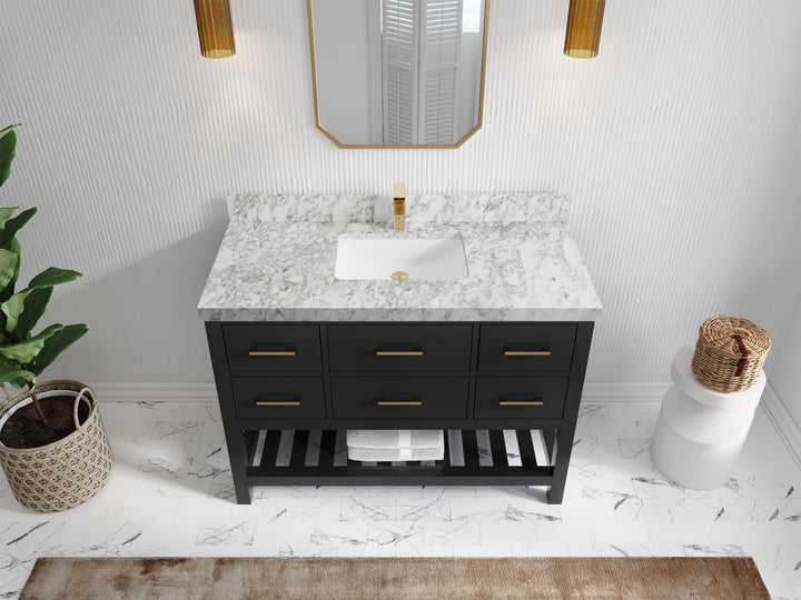 Parker 48 in. W x 22 in. D Single Sink Bathroom Vanity - photo 7