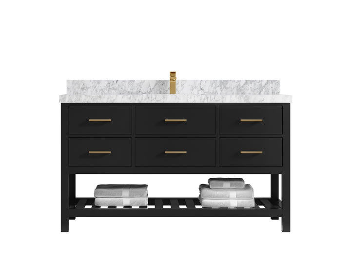 Parker 60 in. W x 22 in. D Single Sink Bathroom Vanity - photo 18