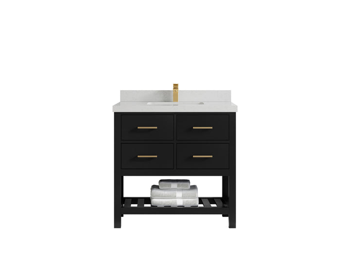 Parker 36 in. W x 22 in. D Single Sink Bathroom Vanity - photo 22