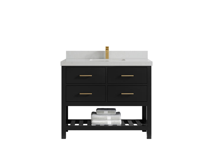 Parker 42 in. W x 22 in. D Single Sink Bathroom Vanity - photo 22