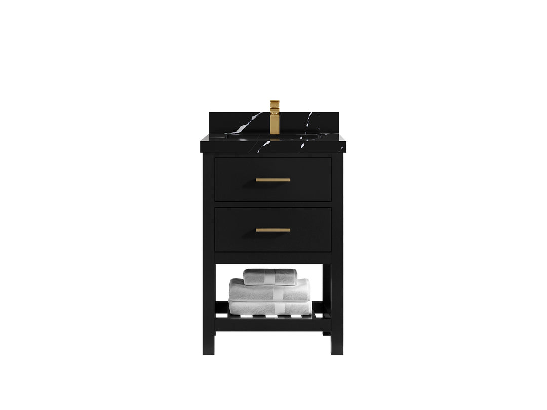 Parker 24 in. W x 22 in. D Single Sink Bathroom Vanity