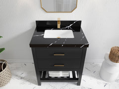 Parker 30 in. W x 22 in. D Single Sink Bathroom Vanity - photo 7