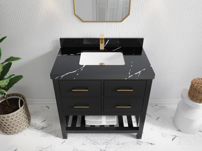 Parker 36 in. W x 22 in. D Single Sink Bathroom Vanity