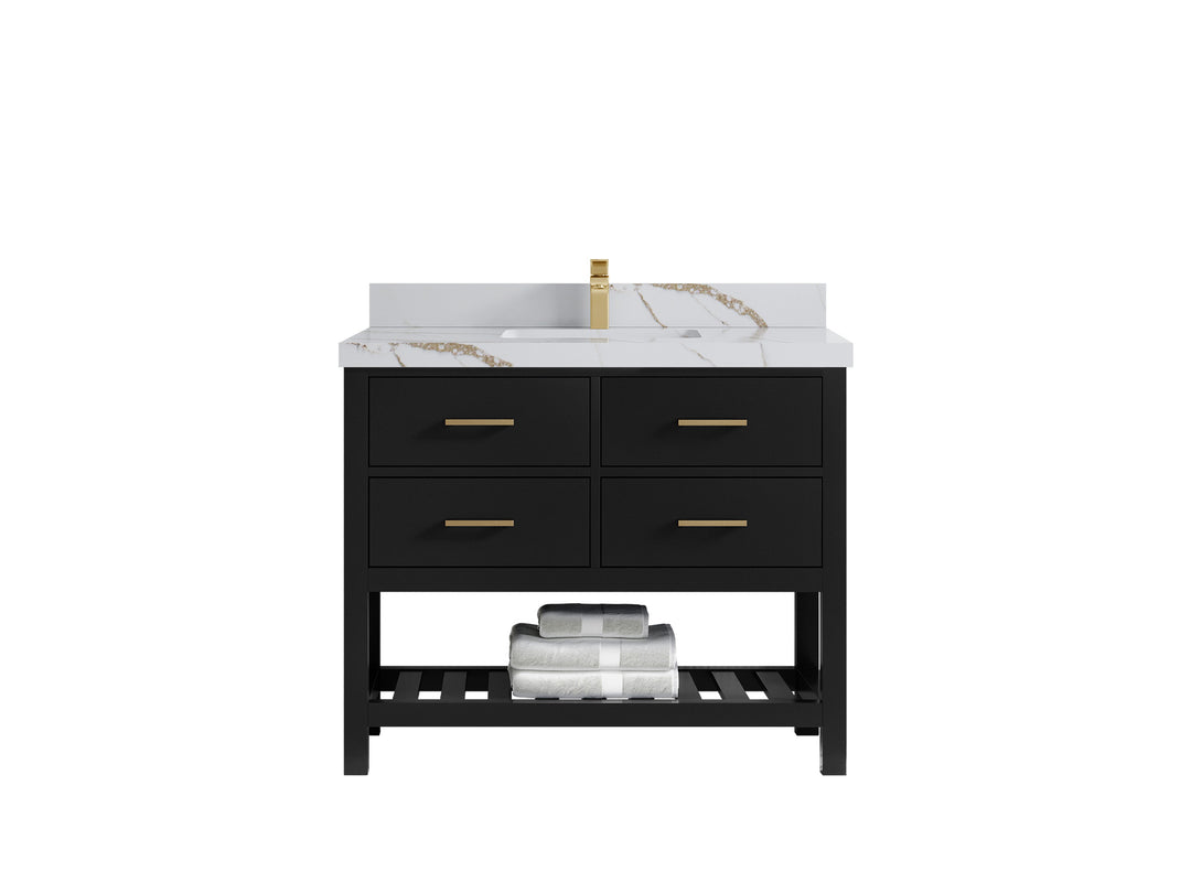 Parker 42 in. W x 22 in. D Single Sink Bathroom Vanity
