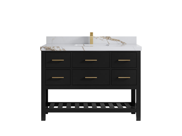Parker 48 in. W x 22 in. D Single Sink Bathroom Vanity - photo 14