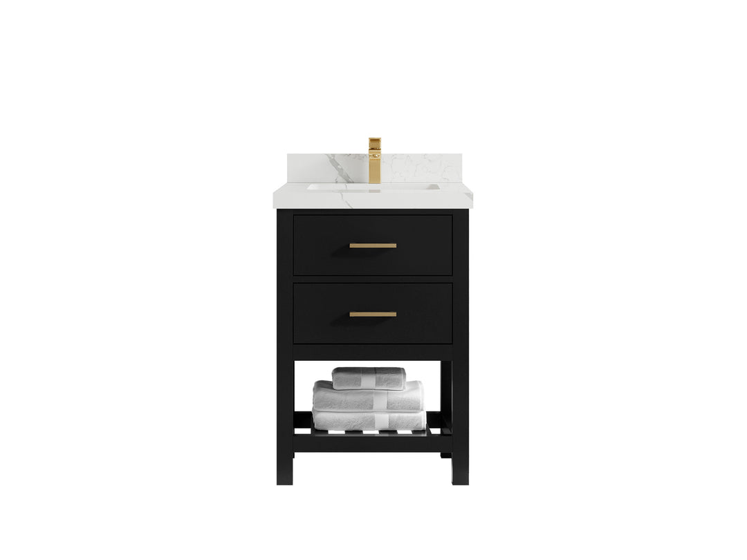 Parker 24 in. W x 22 in. D Single Sink Bathroom Vanity