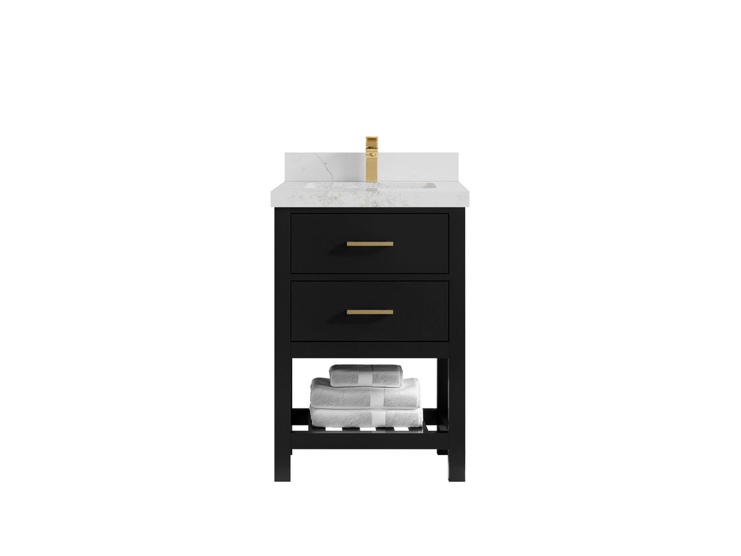 Parker 24 in. W x 22 in. D Single Sink Bathroom Vanity