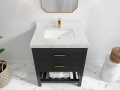 Parker 30 in. W x 22 in. D Single Sink Bathroom Vanity - photo 13