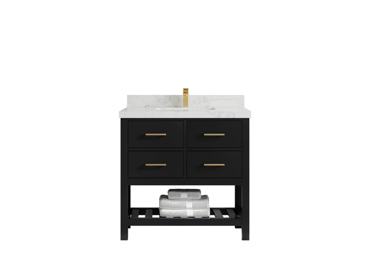 Parker 36 in. W x 22 in. D Single Sink Bathroom Vanity - photo 14