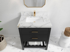 Parker 30 in. W x 22 in. D Single Sink Bathroom Vanity - photo 15