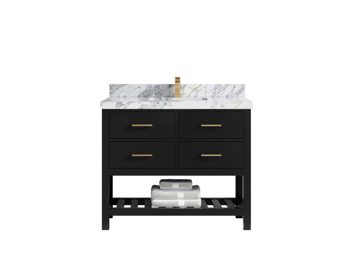 Parker 42 in. W x 22 in. D Single Sink Bathroom Vanity - photo 16
